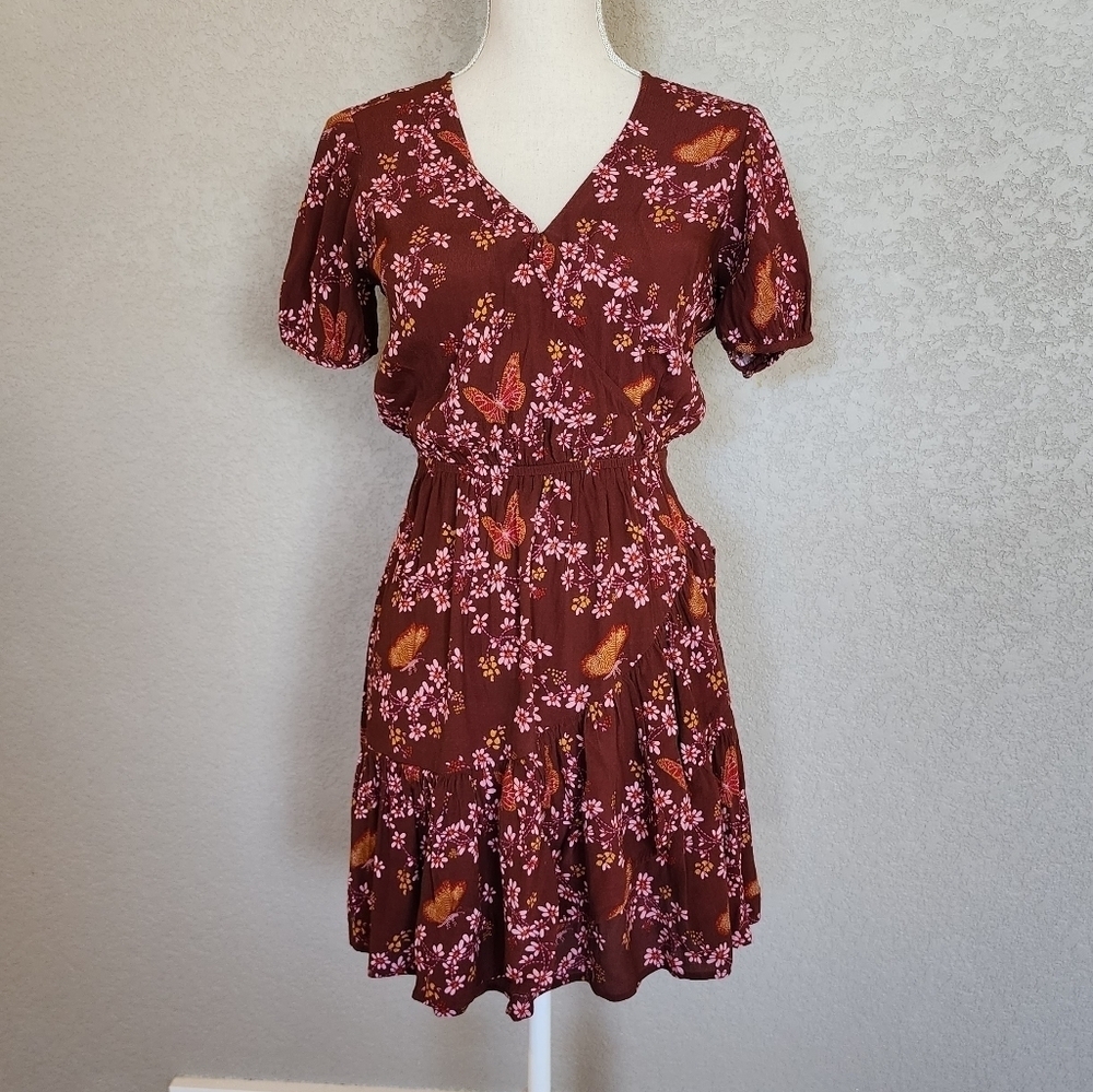 Madewell Ruffled bottom dress size 0